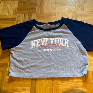 Crop top from SHEIN.